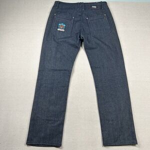 Coogi Jeans Mens‎ 34x32 Patch Embroidered Australia Logo Denim Y2k Hip Hop